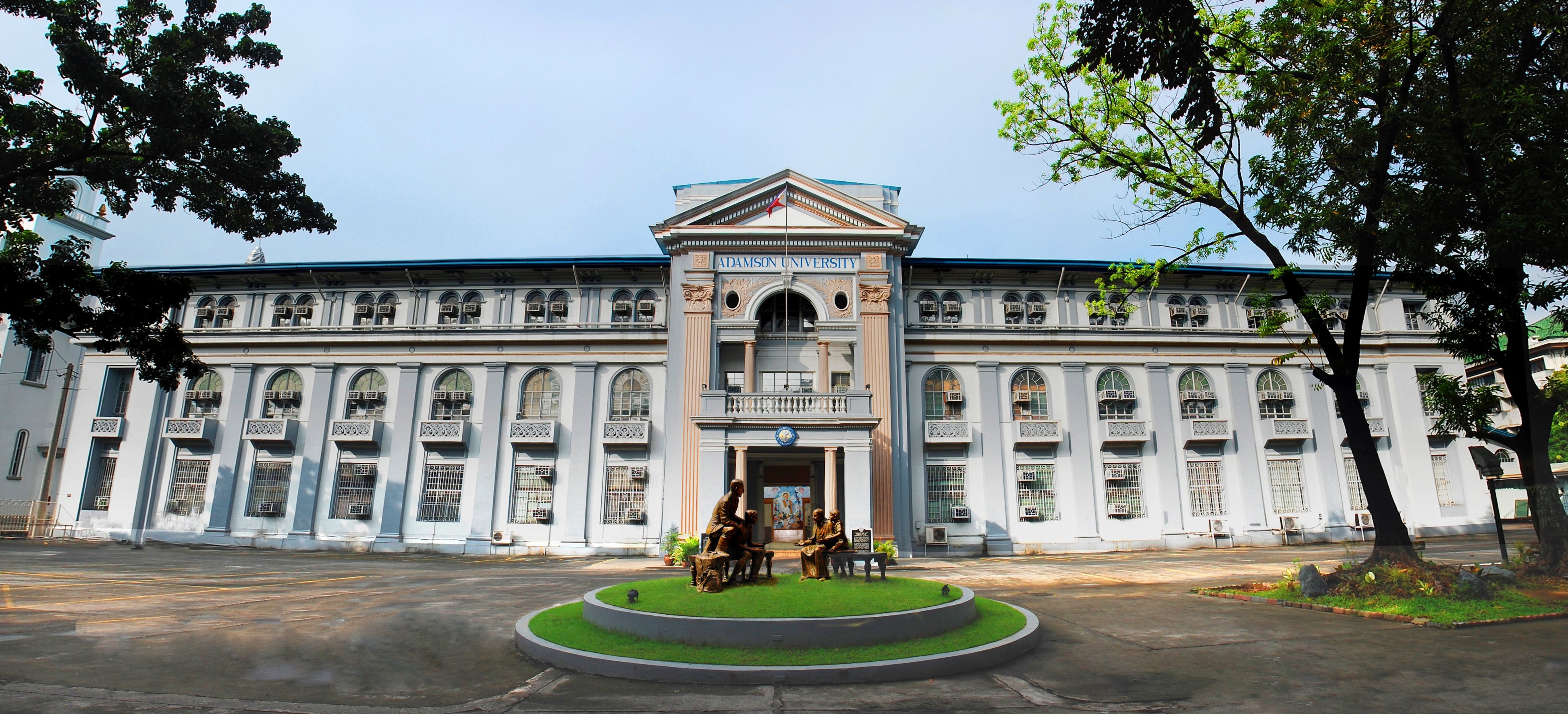 Adamson University campus exterior